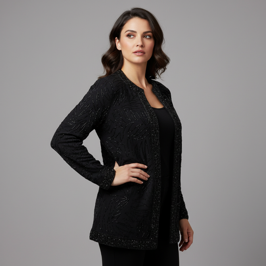 Brilliante by J.A. Vintage Beaded Jacket