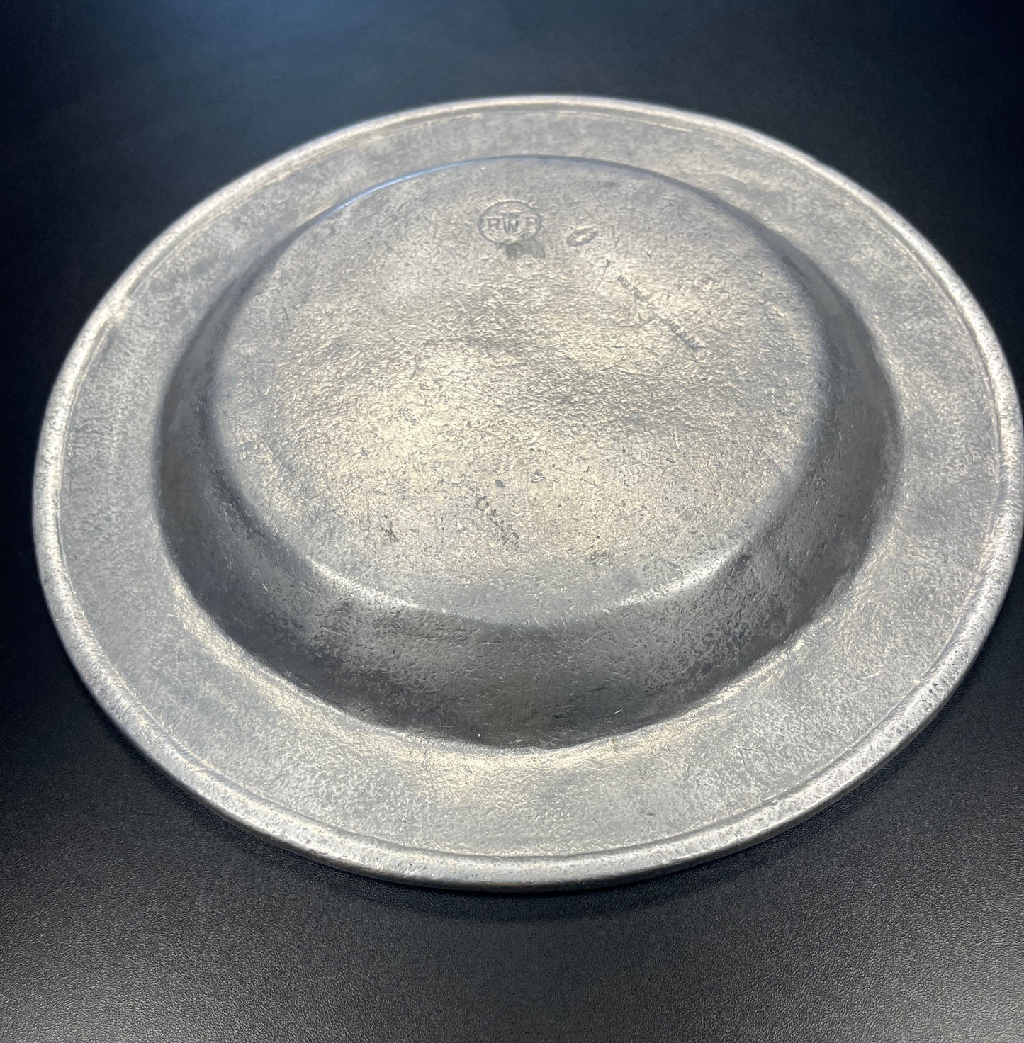 Wilton Armetale Pewter "Health, Love, and Wealth" 9" Plate
