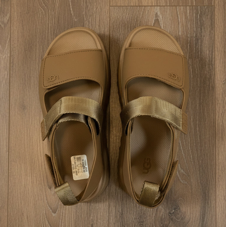 UGG Women's Goldenglow Brown Sandals Size 9