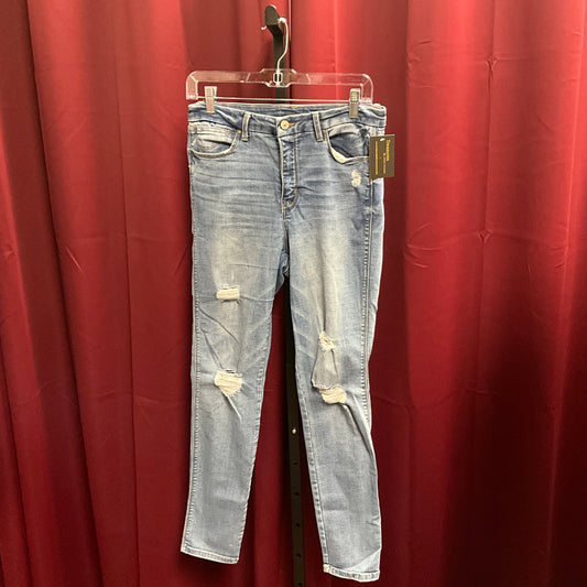 Rewash Brand Women's Distressed  Blue Jeans