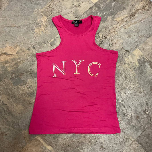 NYC  Pink Tank Top