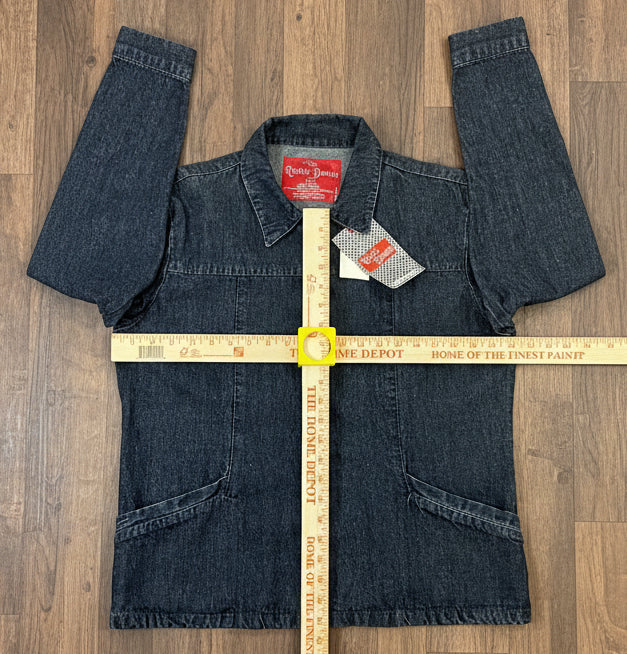 Rustic Denim Women's Blue Denim Button Down Jacket