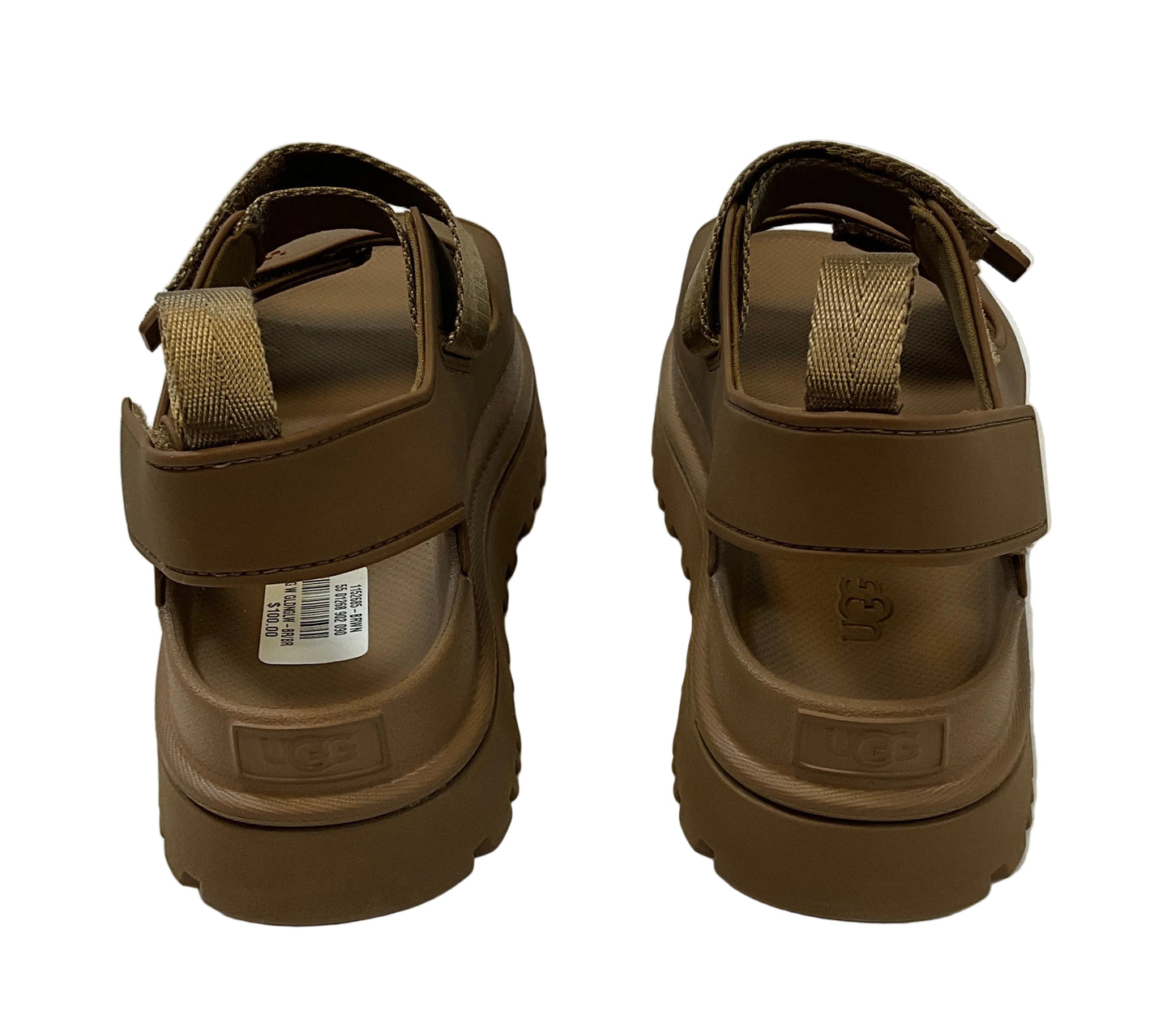UGG Women's Goldenglow Brown Sandals Size 9