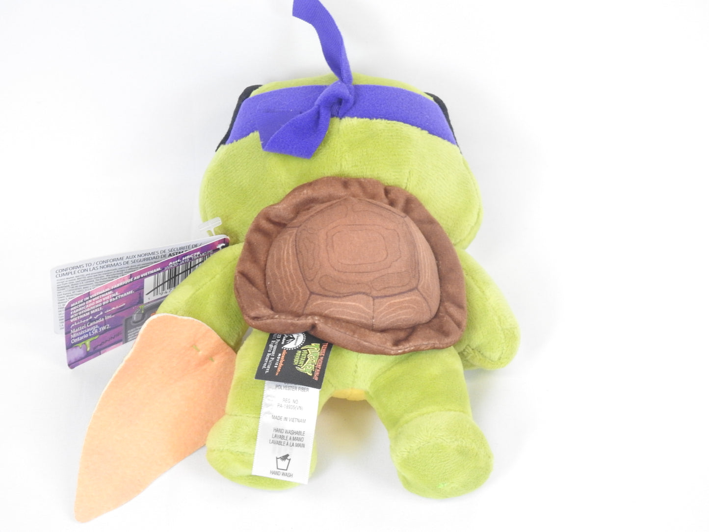 Teenage Mutant Ninja Turtles Mutant Mayhem Donatello Plush Toy with Pizza