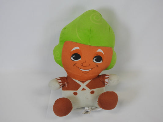 Wiily Wonka Oompa Loompa Plush Doll 8"