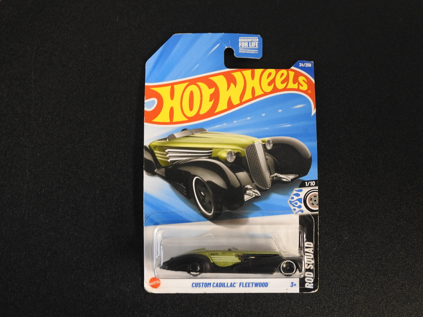 Hot Wheels Custom Cadillac Fleetwood Rod Squad Toy Car