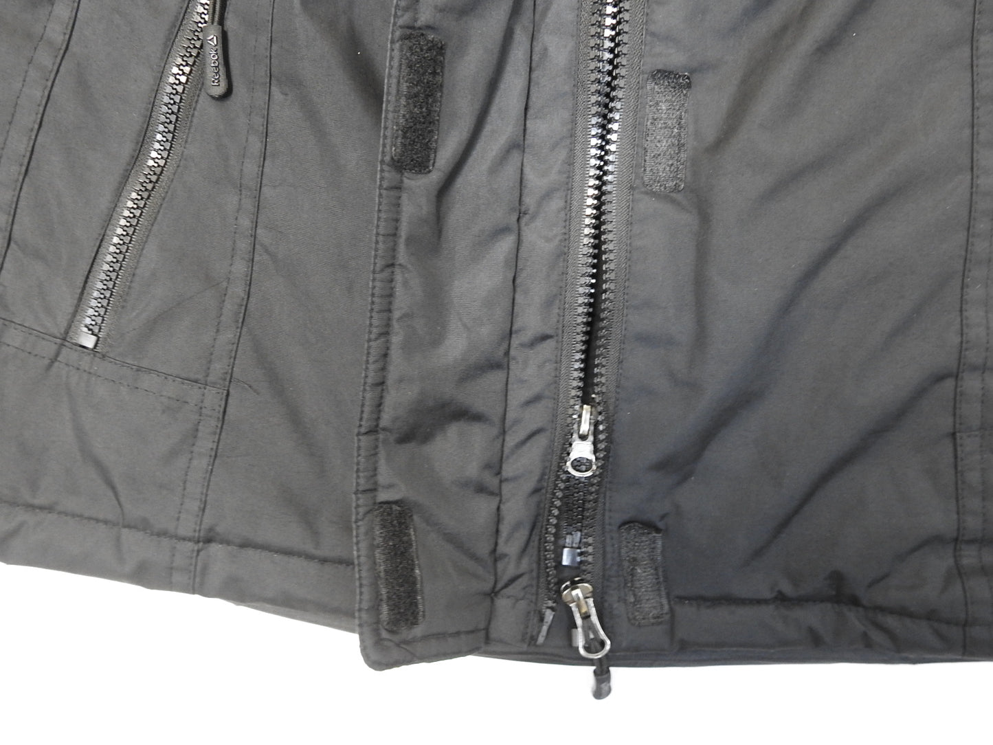 Reebox Women's Systems Active Black Faux Fur Hood Coat