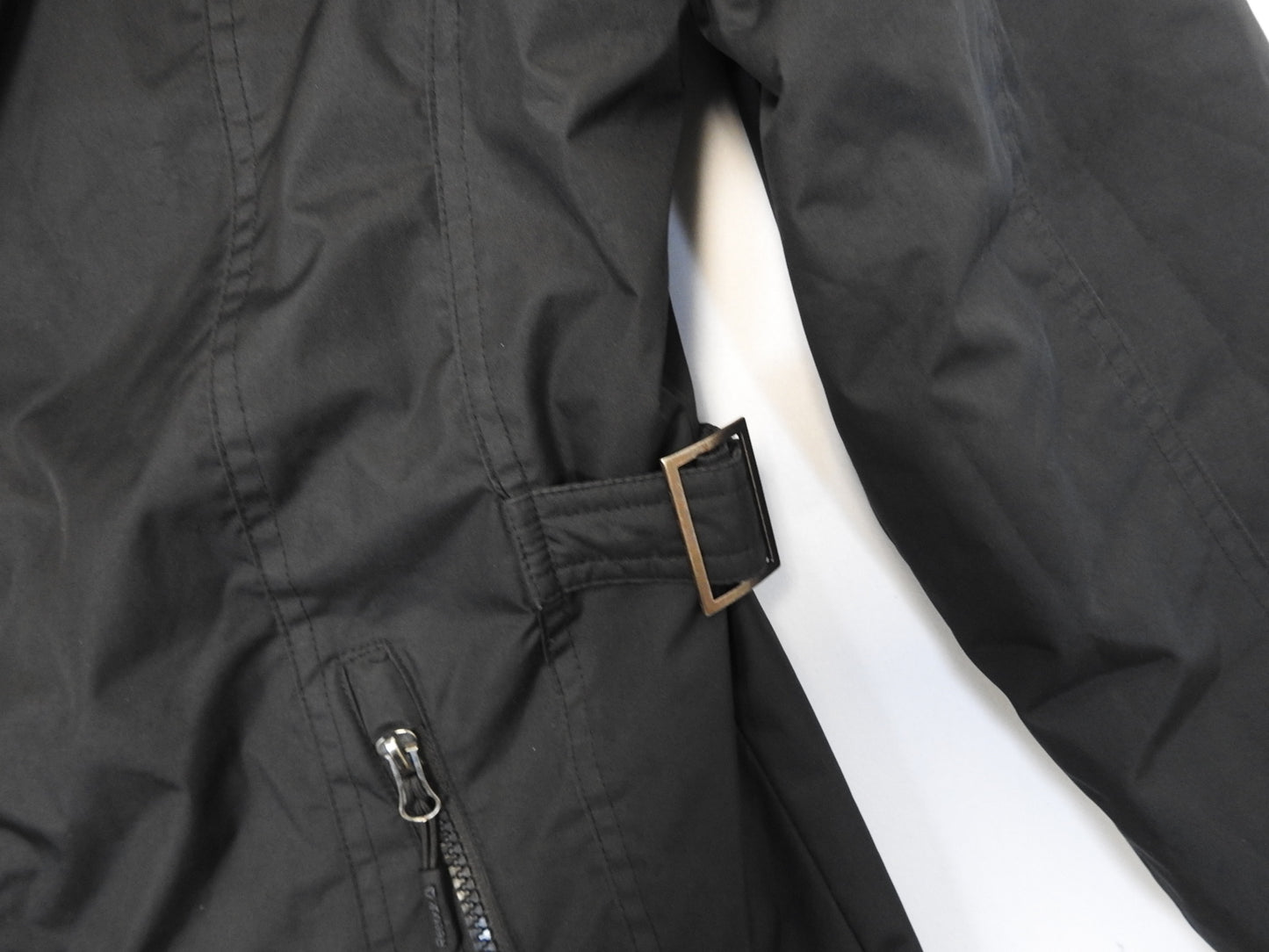 Reebox Women's Systems Active Black Faux Fur Hood Coat