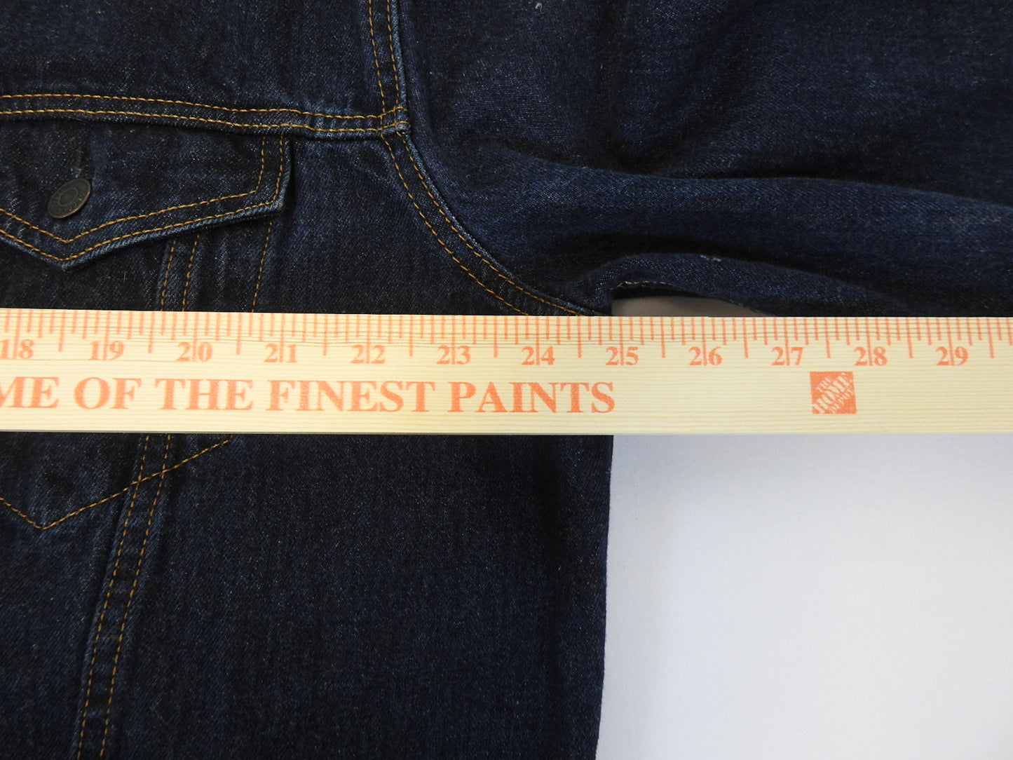 Levi's Men's Trucker Blue Denim Button Down Jacket Size 2XL