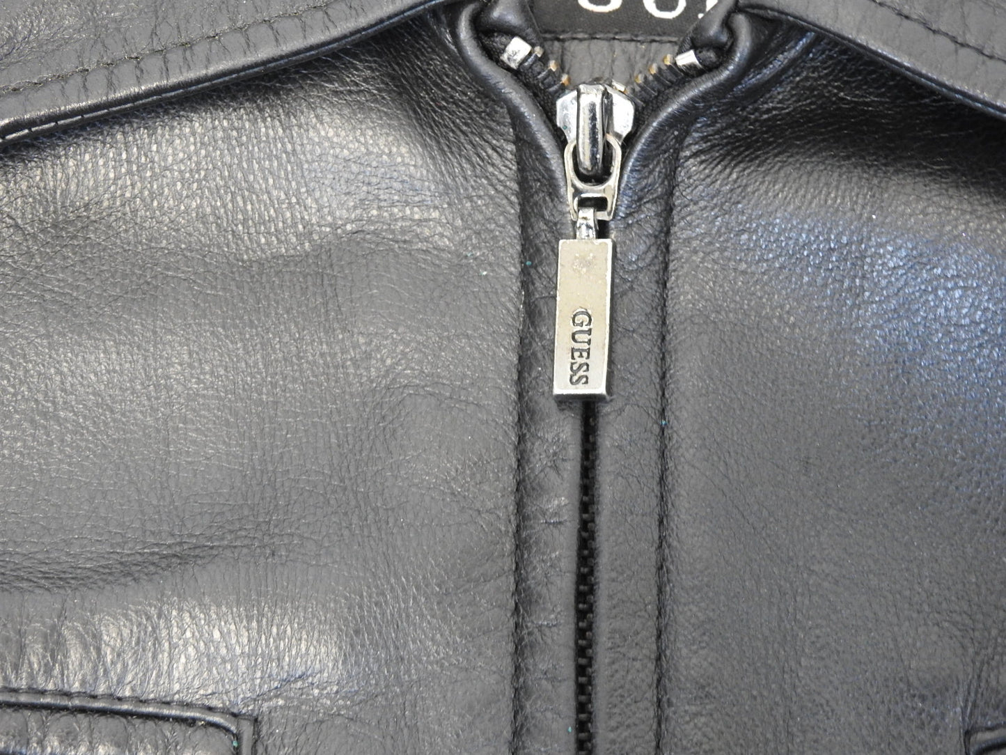 Guess Women's Black Leather  Jacket