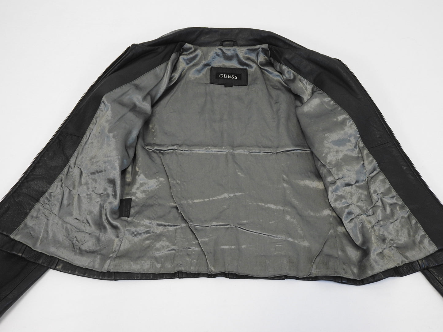 Guess Women's Black Leather  Jacket