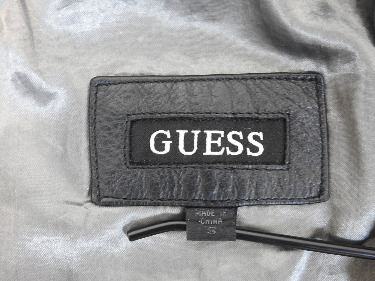 Guess Women's Black Leather  Jacket