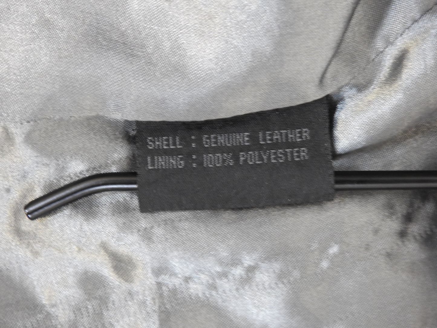 Guess Women's Black Leather  Jacket