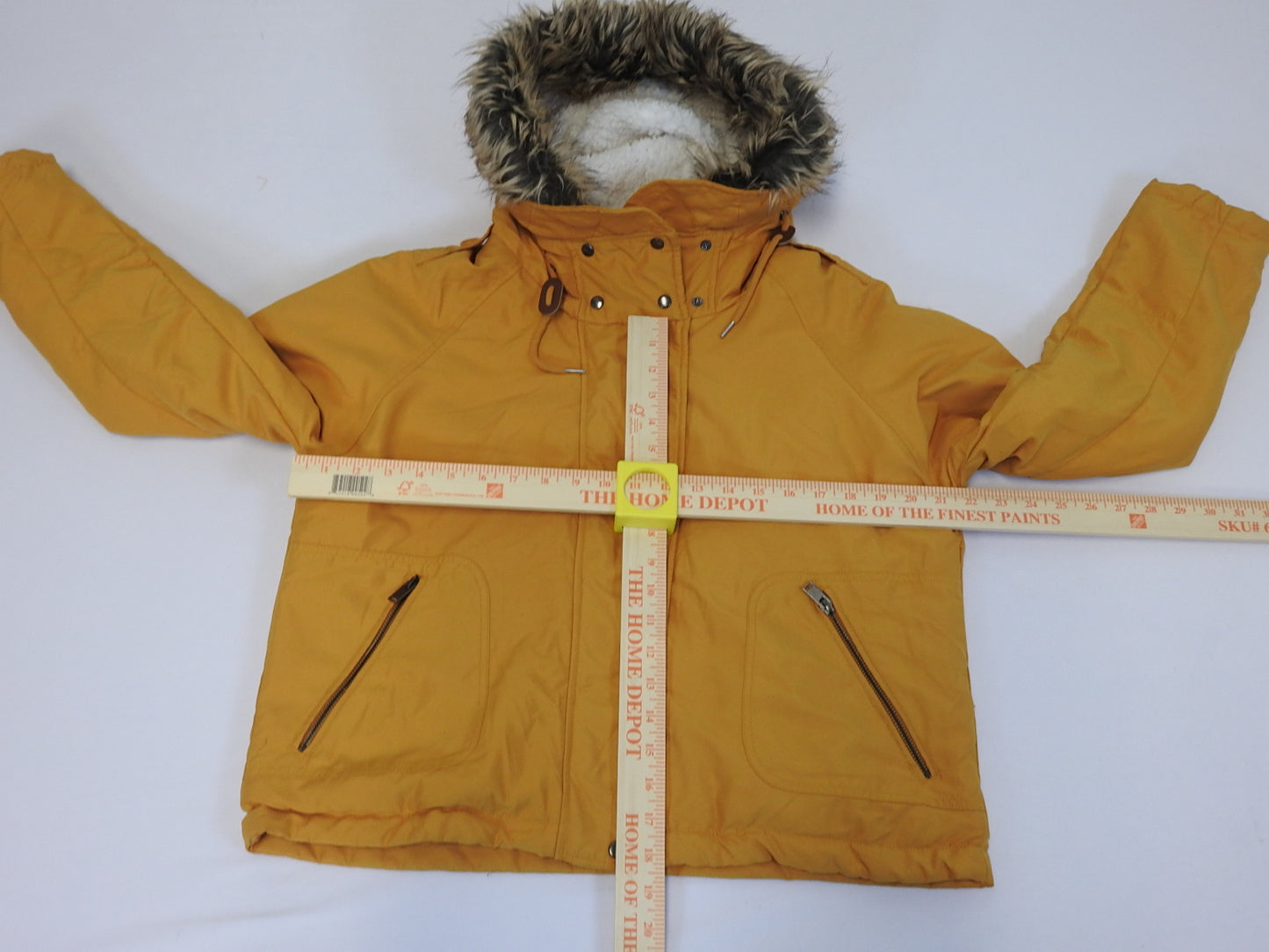 Coffee Shop Women's Yellow Hooded Jacket