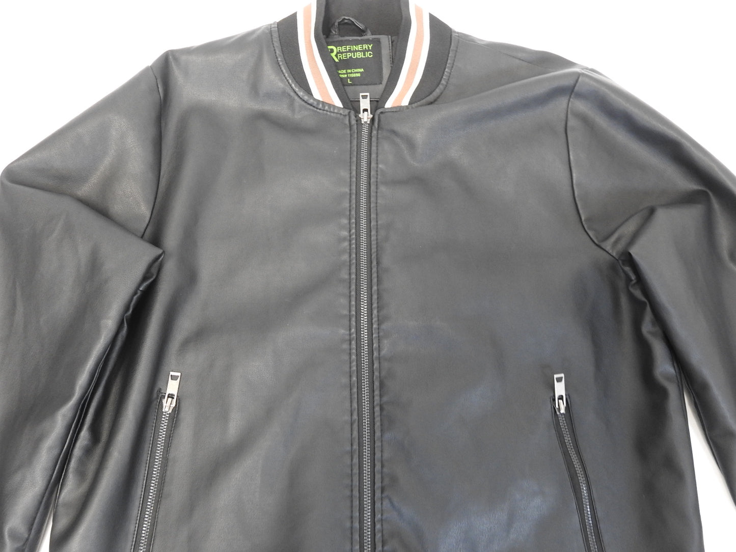 Refinery Republic Men's Faux Leather Jacket