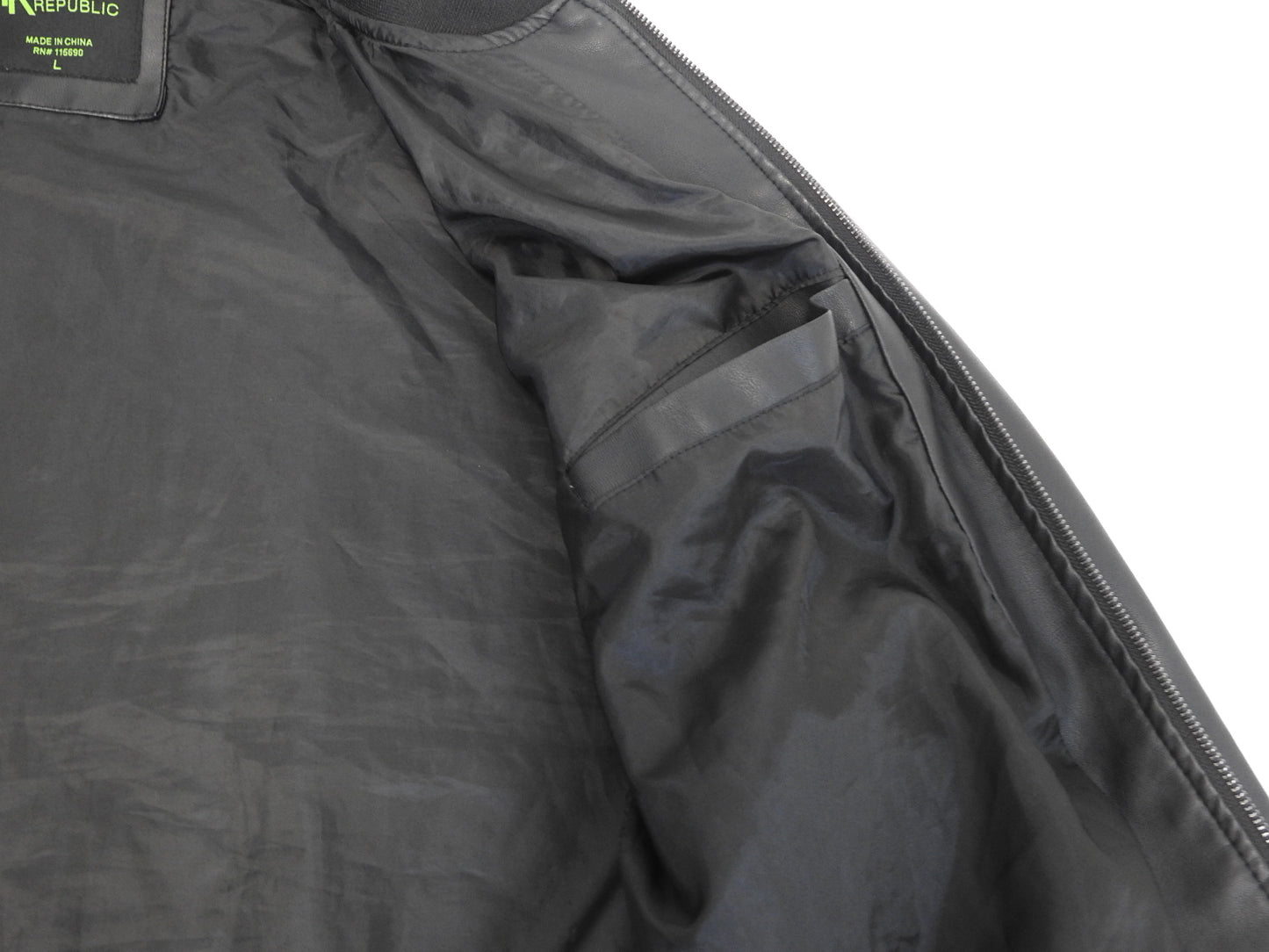Refinery Republic Men's Faux Leather Jacket