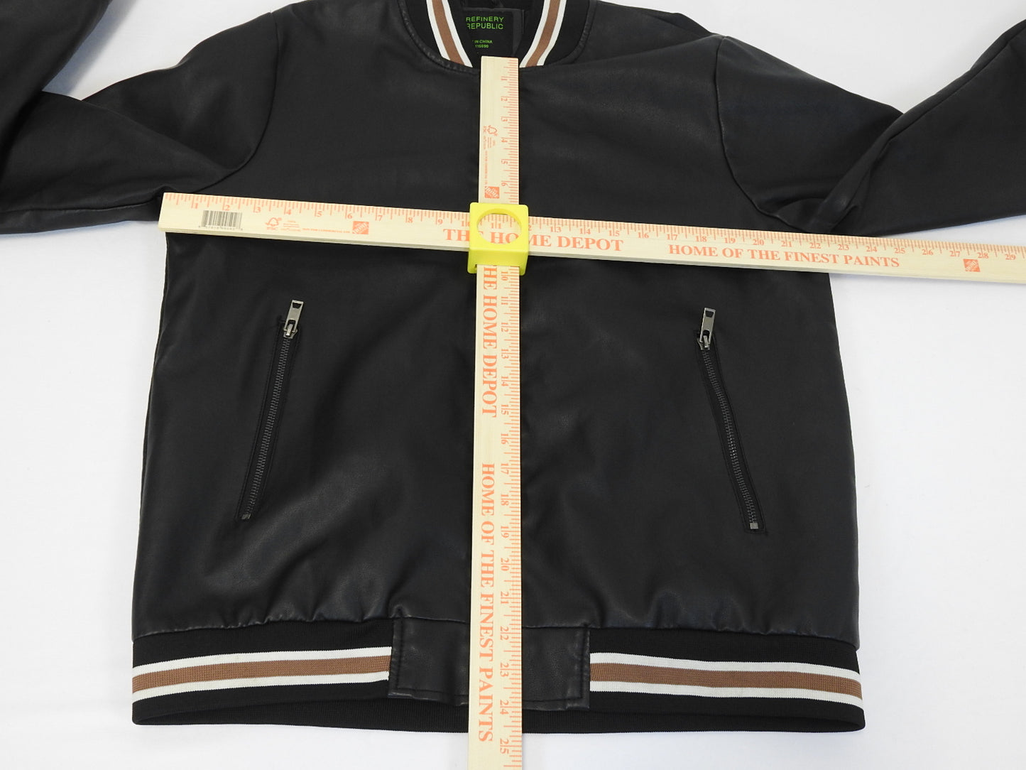 Refinery Republic Men's Faux Leather Jacket