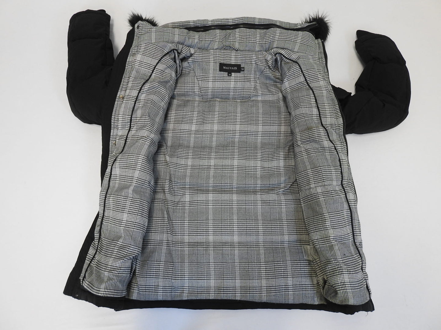 Mauvais Men's Black Puffer Jacket