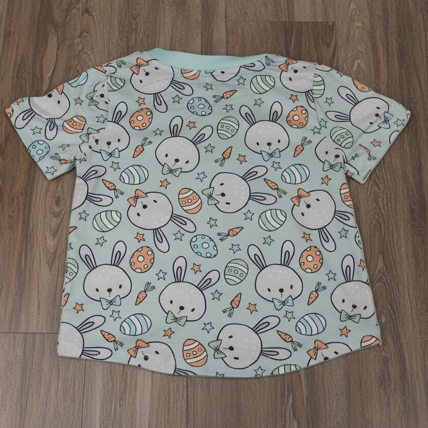 Pete + Lucy Boys Easter Bunny Hop Top 12-18 mos