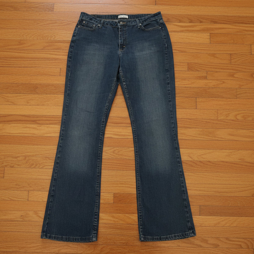 Riders Lee Boot Cut Women's Blue Jeans Size 16L