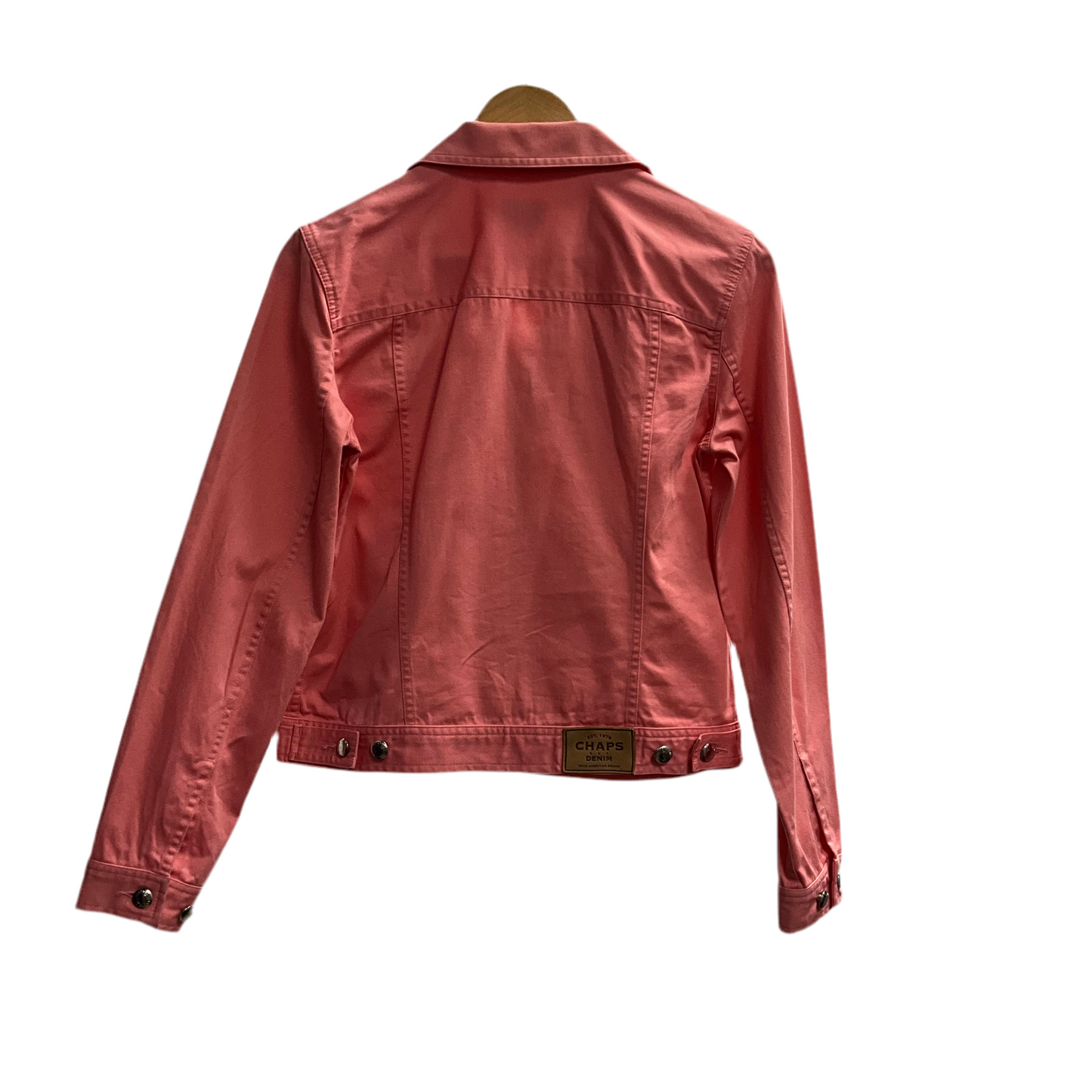 Chaps Pink Women's Denim Jacket