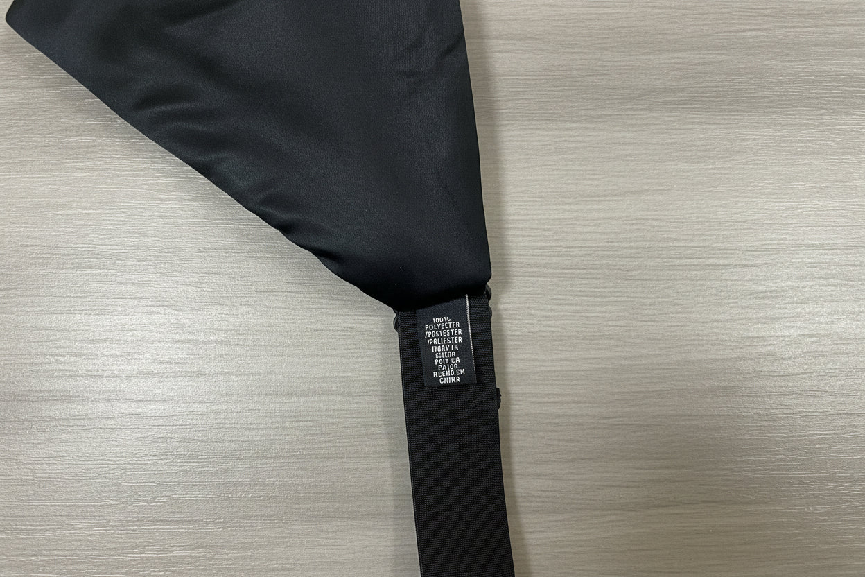 Perry Ellis Portfolio Adjustable Black Cumberbund Set