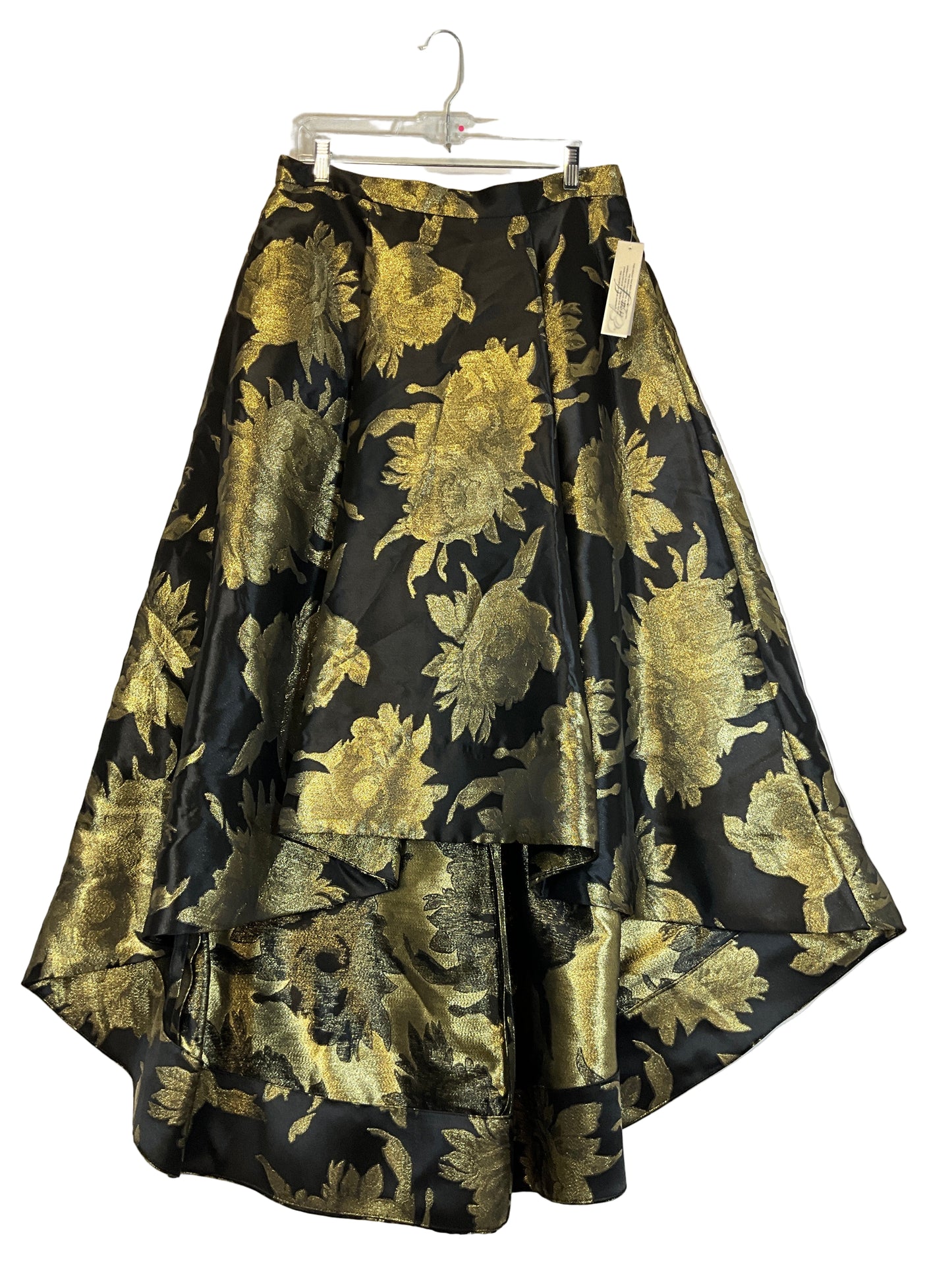 Eliza J Gold & Black Ball Gown Skirt