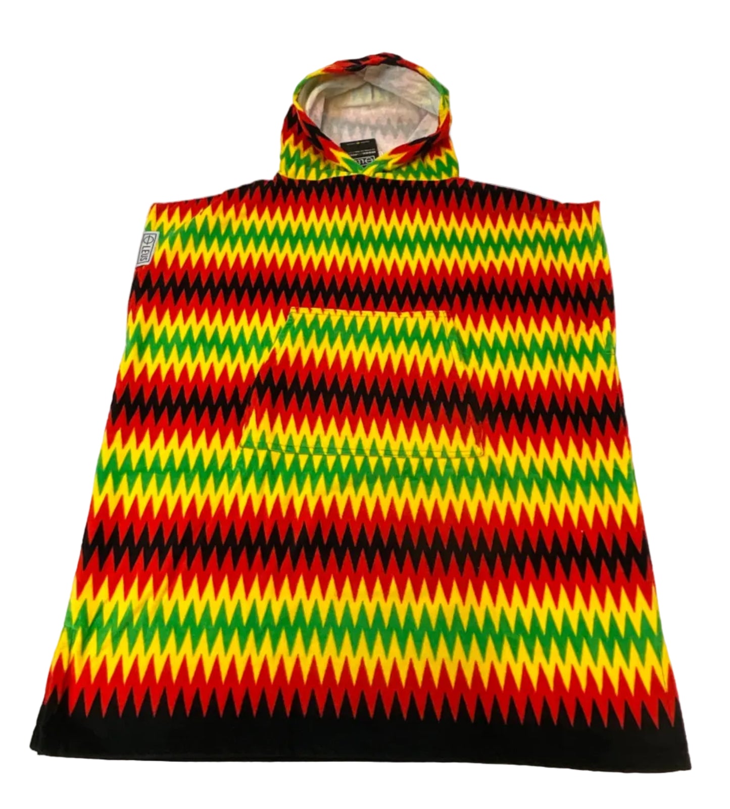 Leus Original Ziggy Beach Towel Hoodie Poncho Size Small