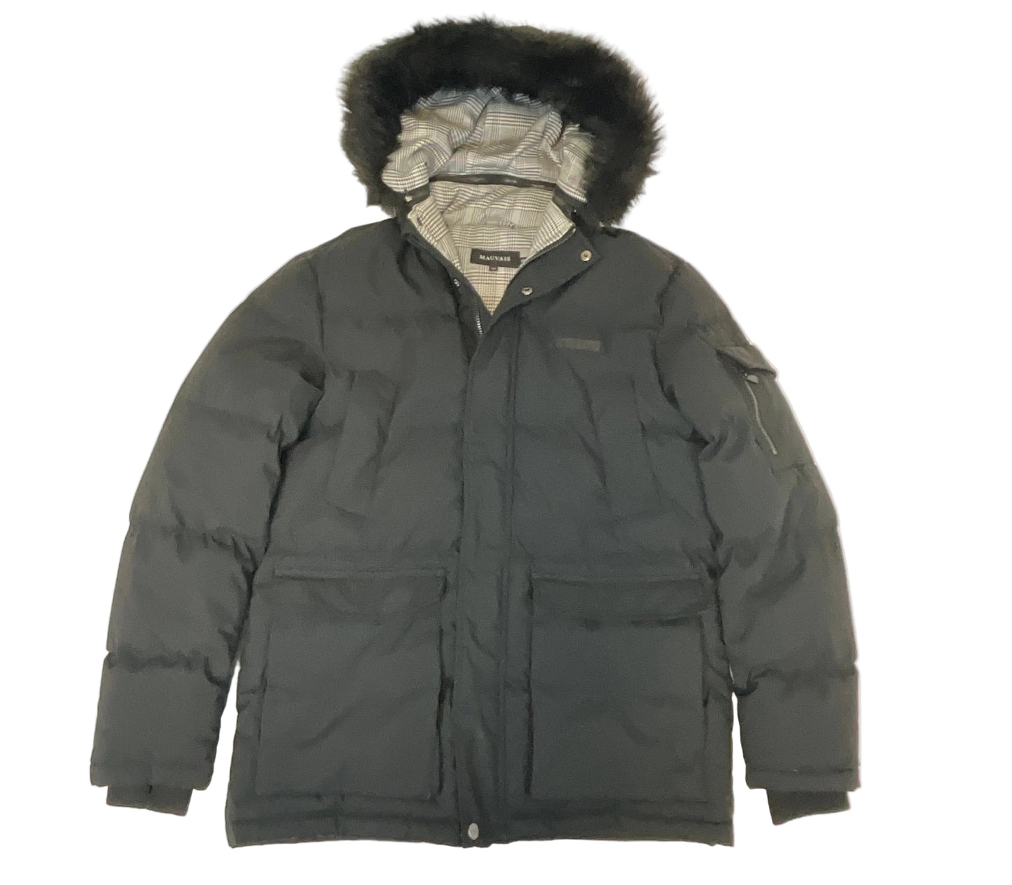 Mauvais Men's Black Puffer Jacket