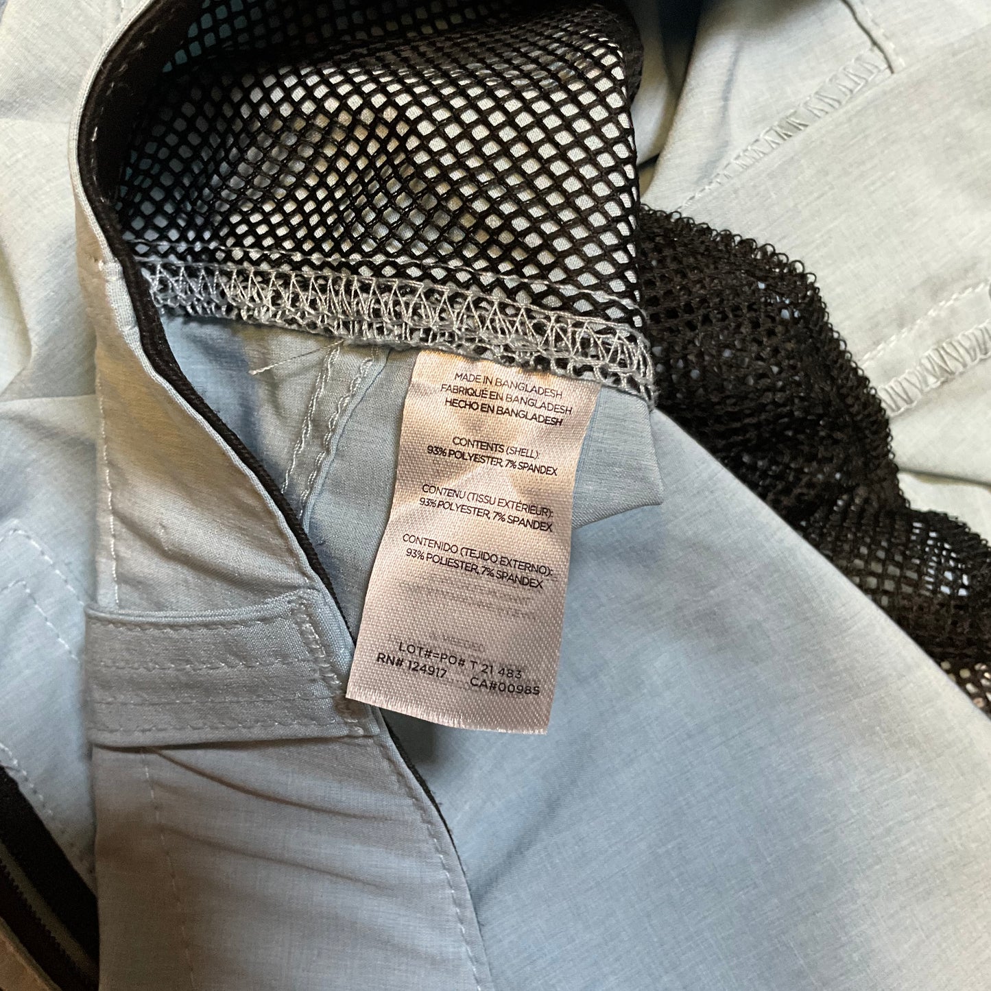 Multi Functional Men's Light Blue Shorts