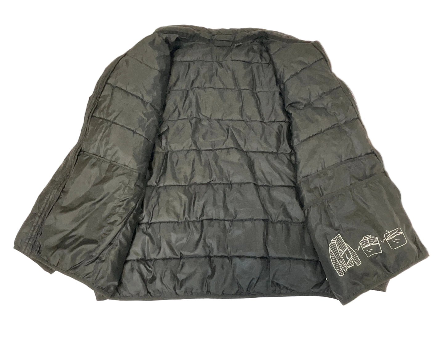 Swiss Tech Men's Black Puffer Jacket