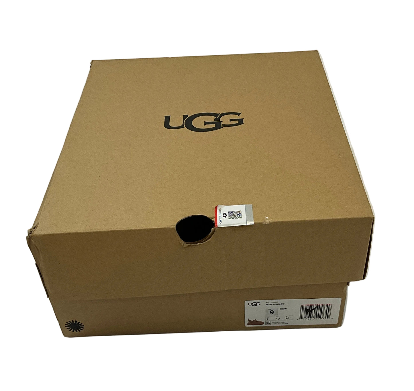 UGG Women's Goldenglow Brown Sandals Size 9