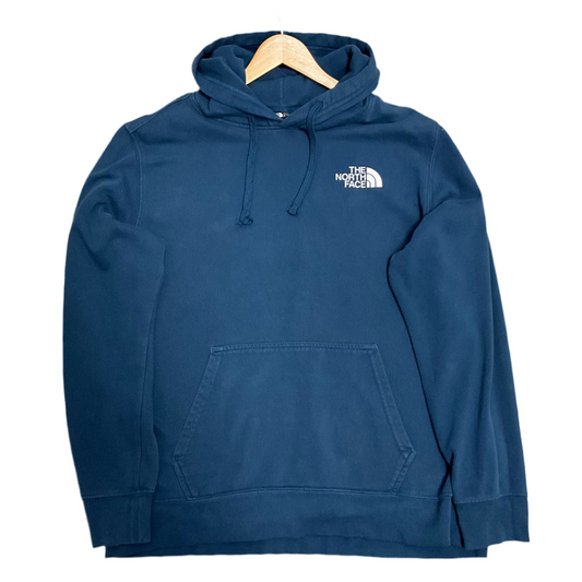 North Face Blue Pull Over Hoodie