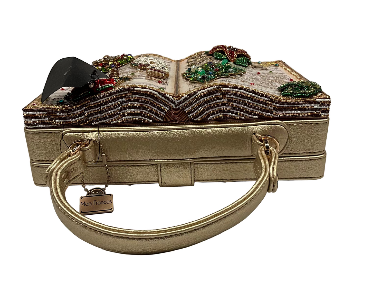 Mary Frances Christmas Carols Beaded Hand Bag