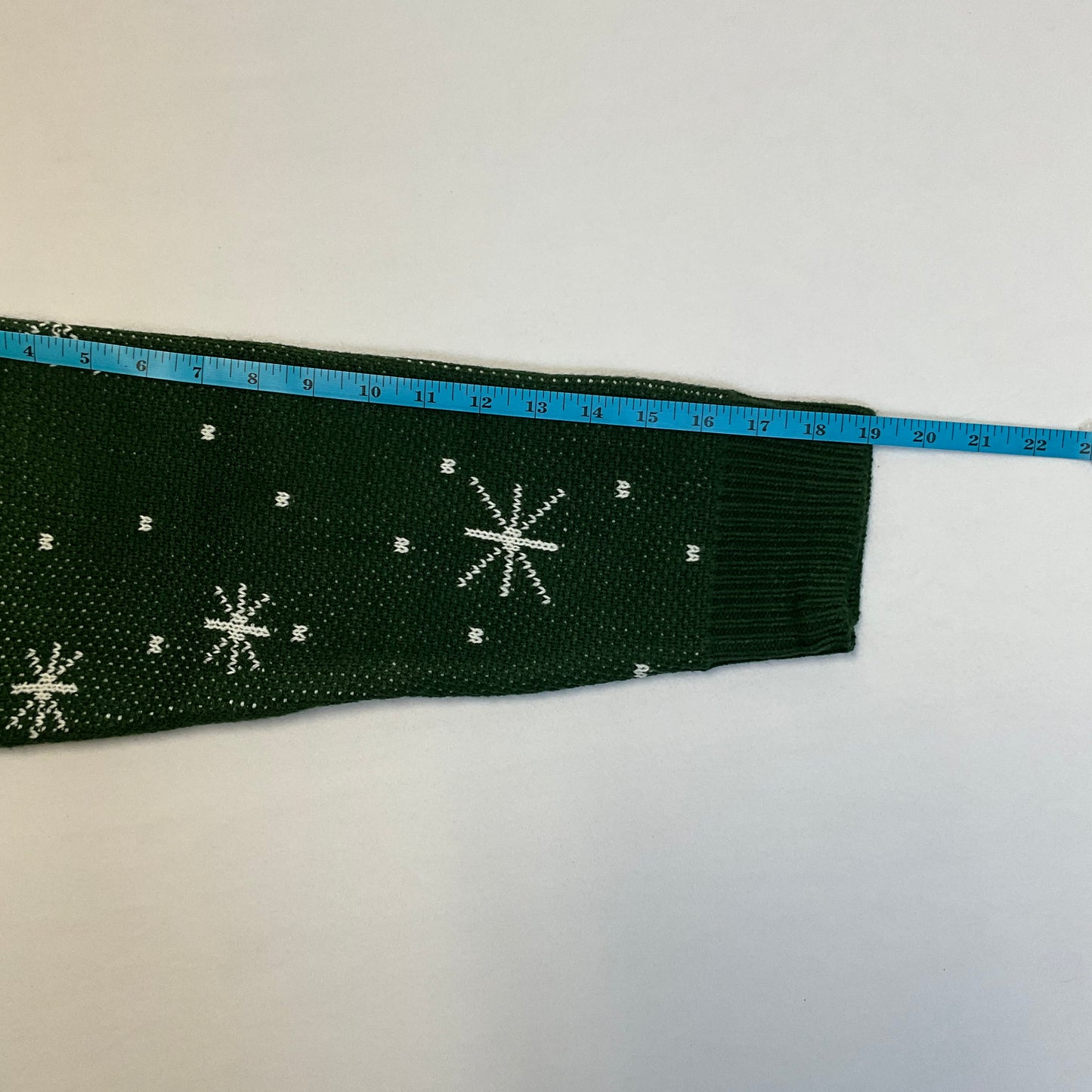 Knitted Cardigan Women's Green Christmas Sweater