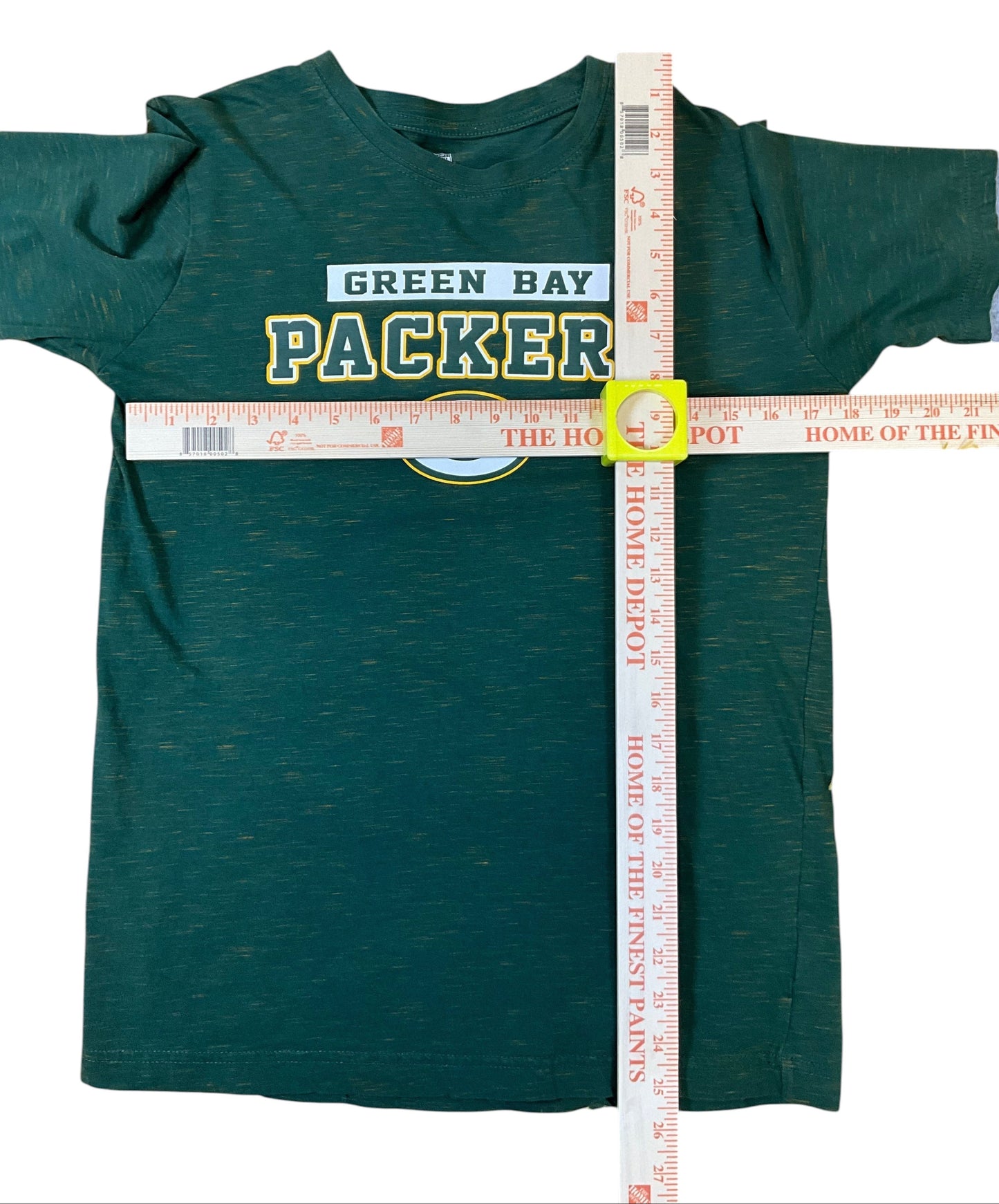 Green Bay Packers NFL Team Apparel Youth XL 14-16 Layered Long Sleeve Shirt