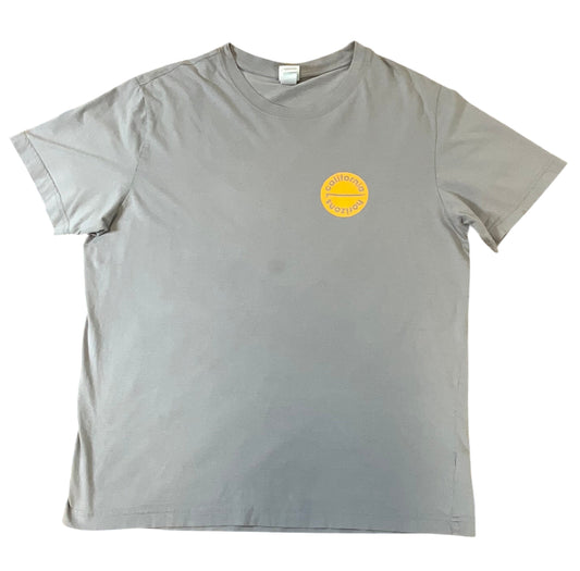 H&M California Horizons Print  Gray T-Shirt Sz L