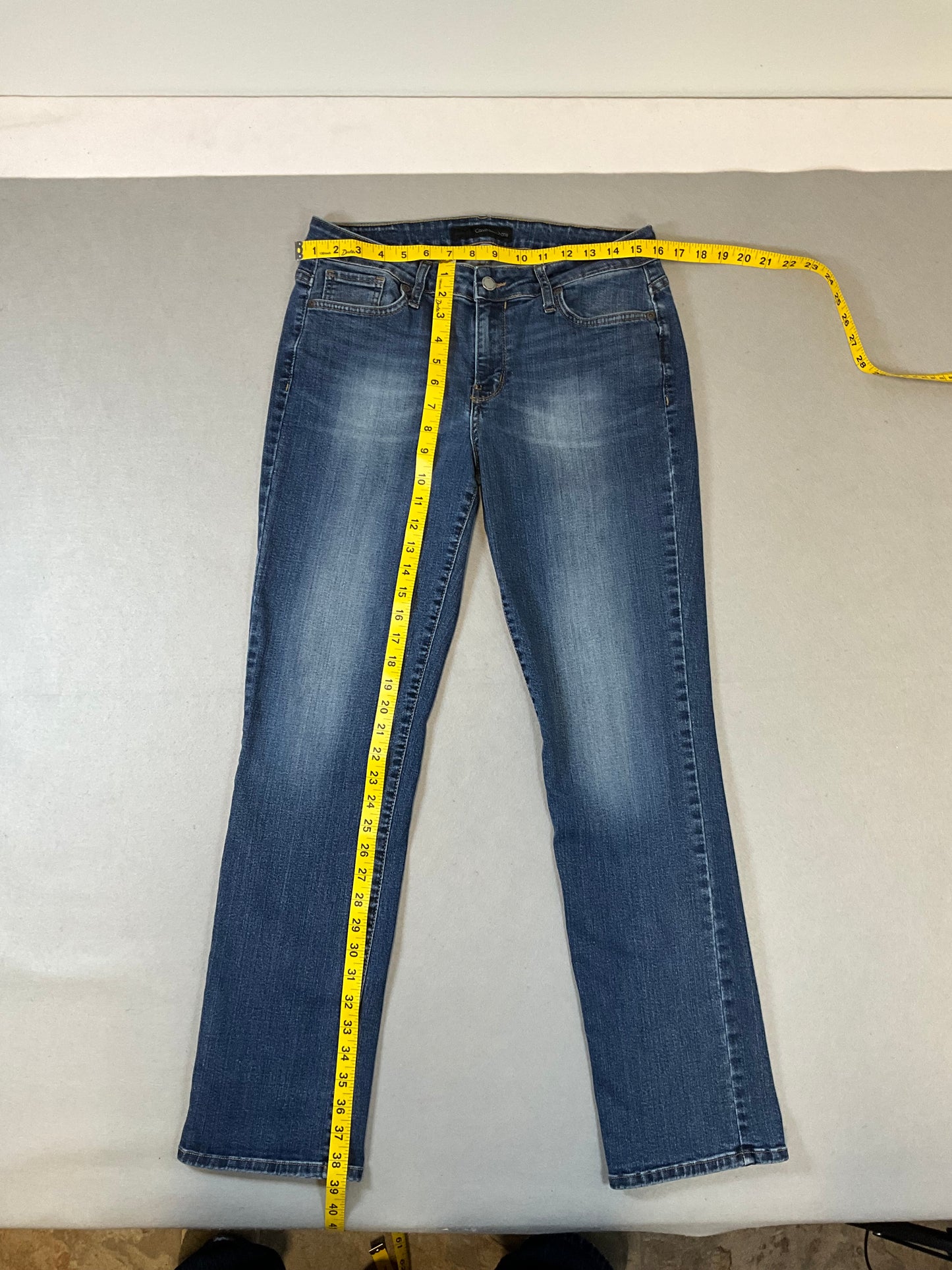 Calvin Klein Jeans Women's Size 12 Medium Wash Bootcut Jeans - Sz 12
