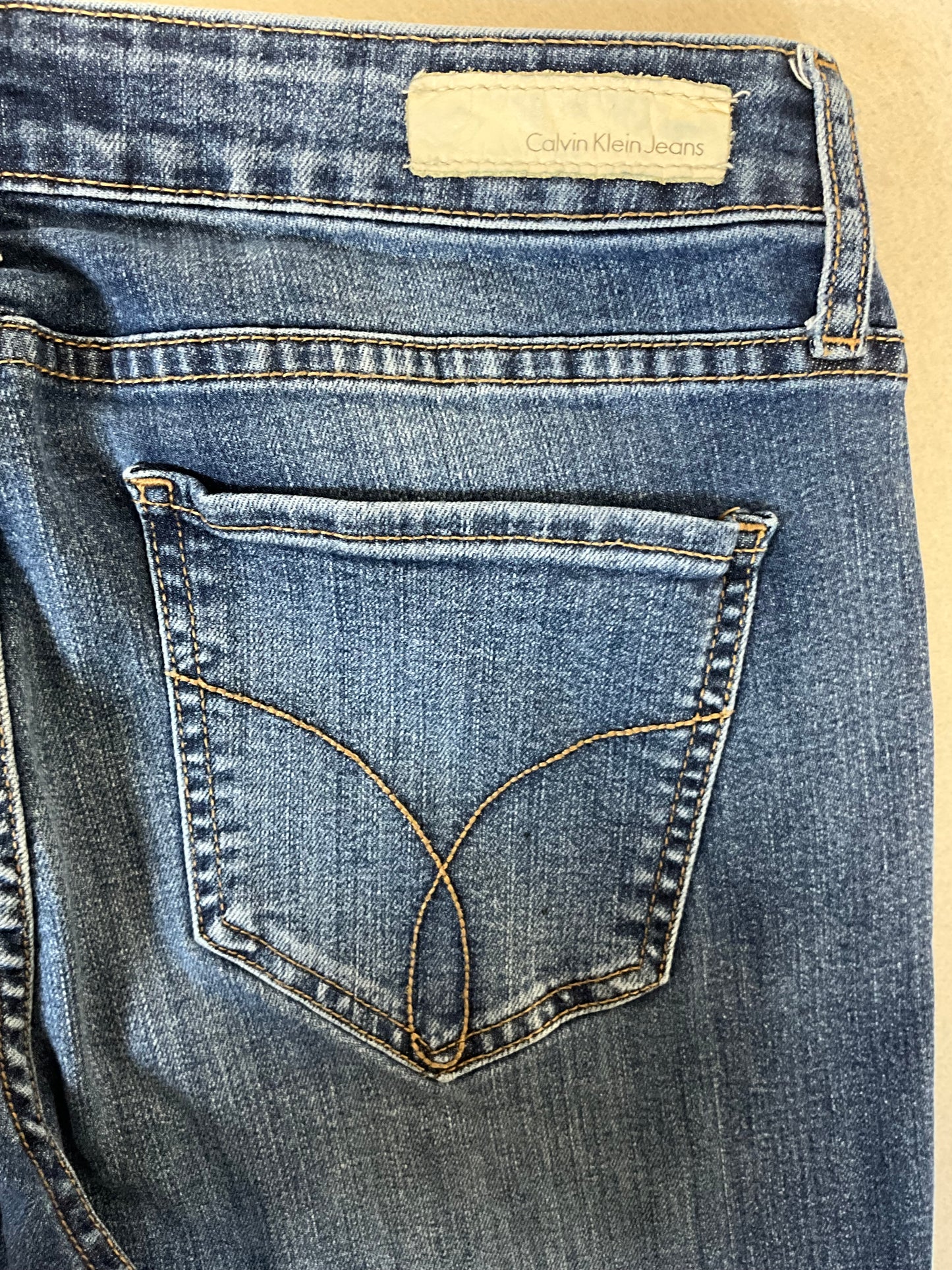 Calvin Klein Jeans Women's Size 12 Medium Wash Bootcut Jeans - Sz 12