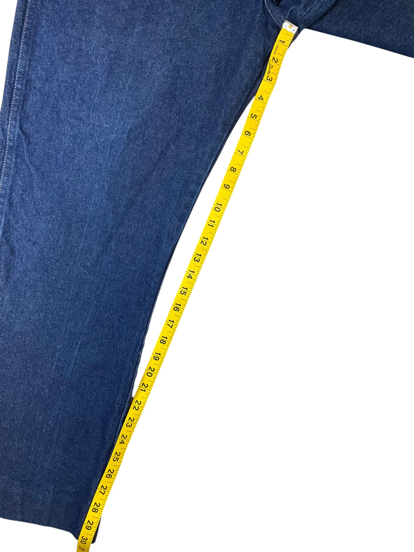 Wrangler 13MWZ Men's Cowboy Cut Jeans Size 40 Dark Wash Denim