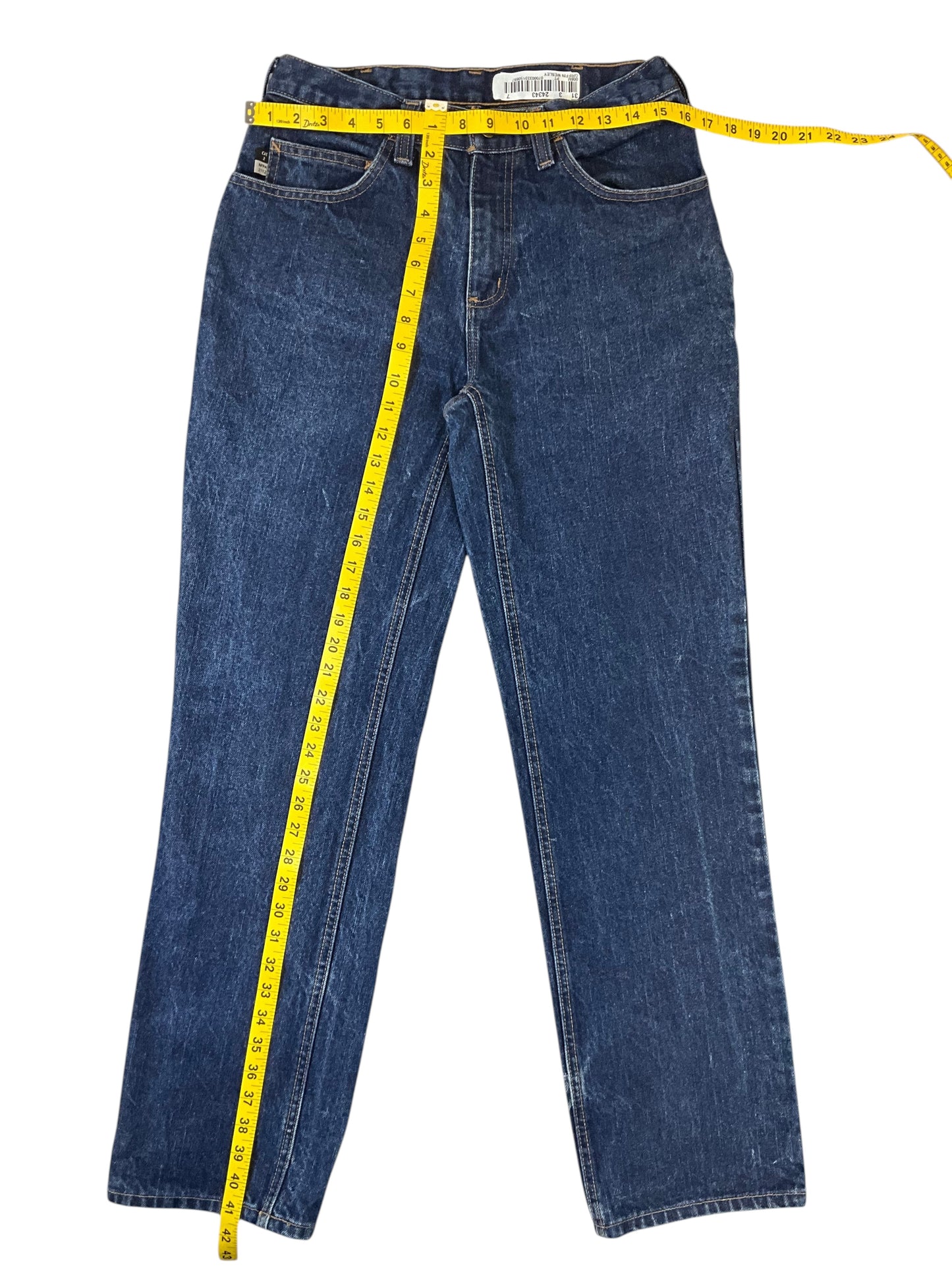 Carhartt FR Men’s Jeans 30x32 Blue Denim Flame Resistant 280-83 Work Pants