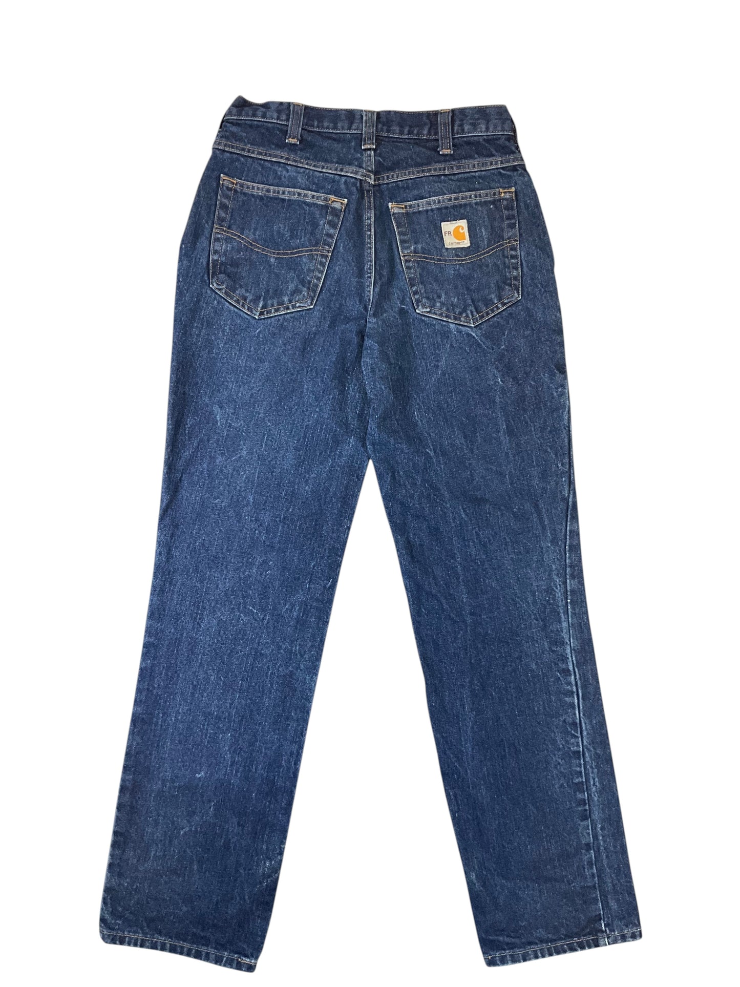 Carhartt FR Men’s Jeans 30x32 Blue Denim Flame Resistant 280-83 Work Pants