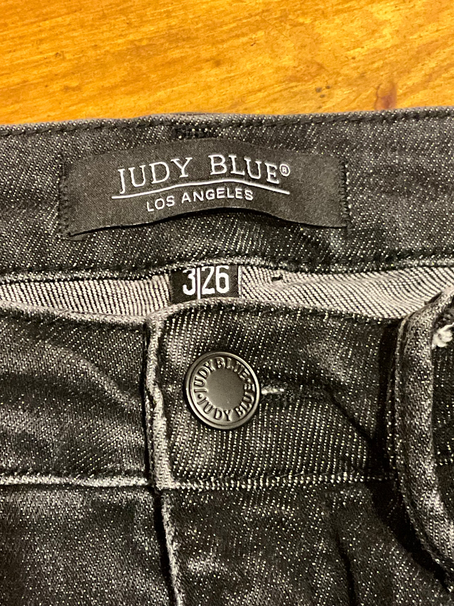 Judy Blue Women’s Black High Rise Skinny Jeans Size 3/26 Stretch Denim