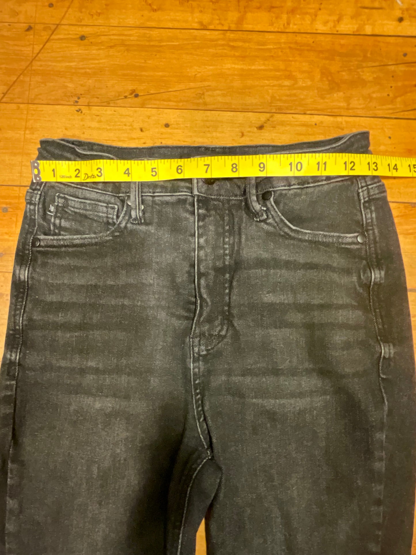 Judy Blue Women’s Black High Rise Skinny Jeans Size 3/26 Stretch Denim
