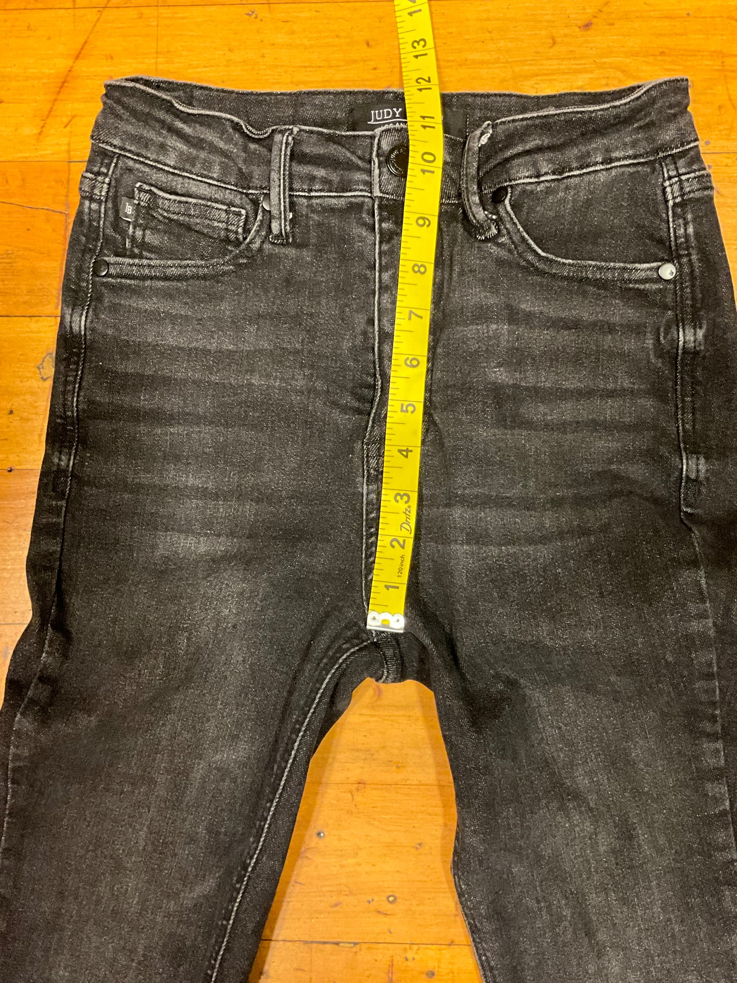 Judy Blue Women’s Black High Rise Skinny Jeans Size 3/26 Stretch Denim