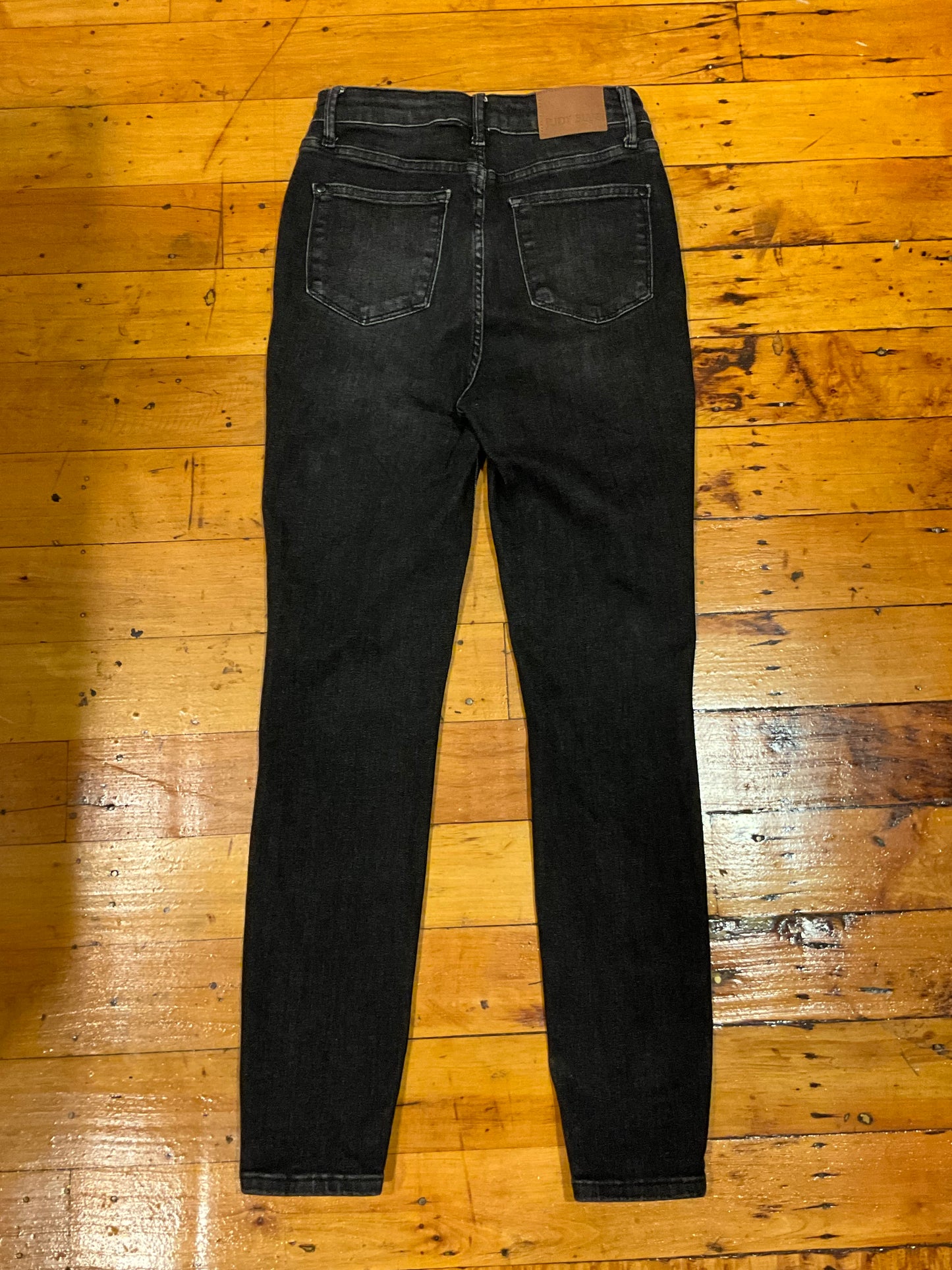 Judy Blue Women’s Black High Rise Skinny Jeans Size 3/26 Stretch Denim