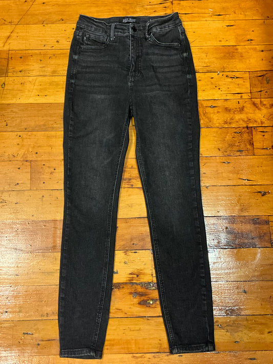 Judy Blue Women’s Black High Rise Skinny Jeans Size 3/26 Stretch Denim