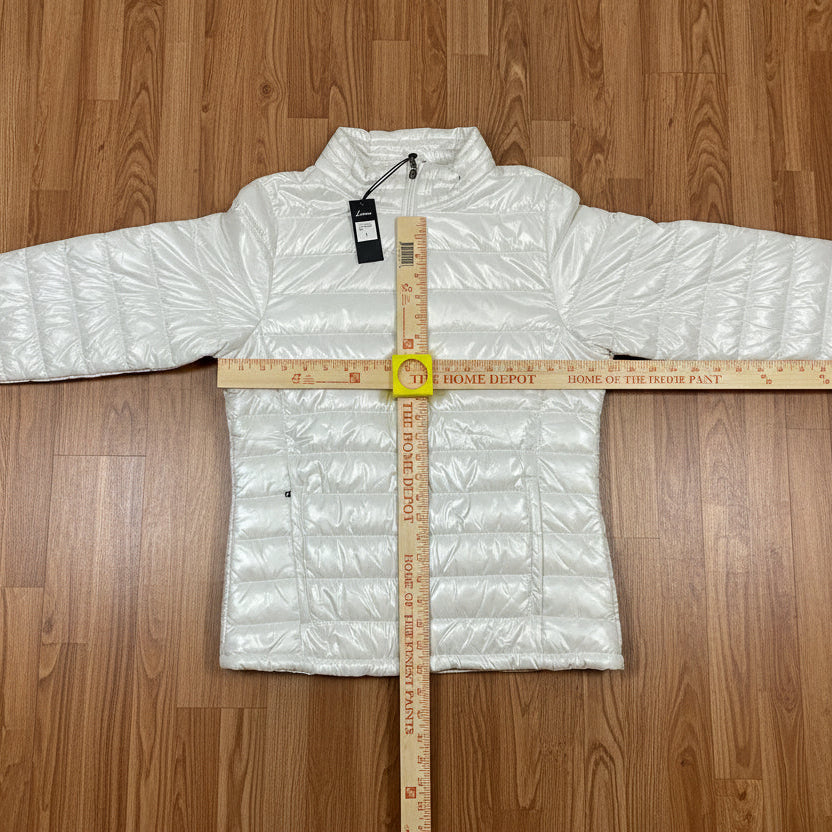 Lexen Women's White Puffer Jacket