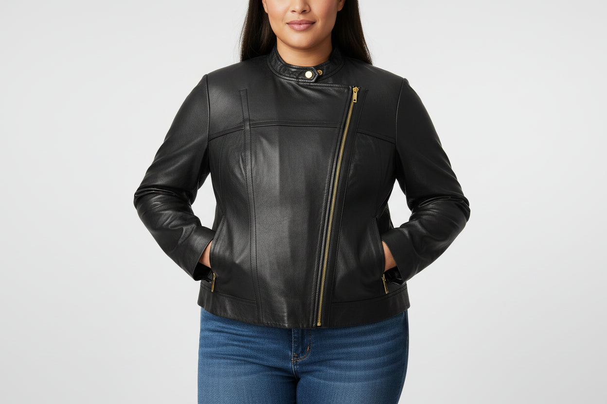 MICHAEL Michael Kors Black Core of Kors Leather Jacket