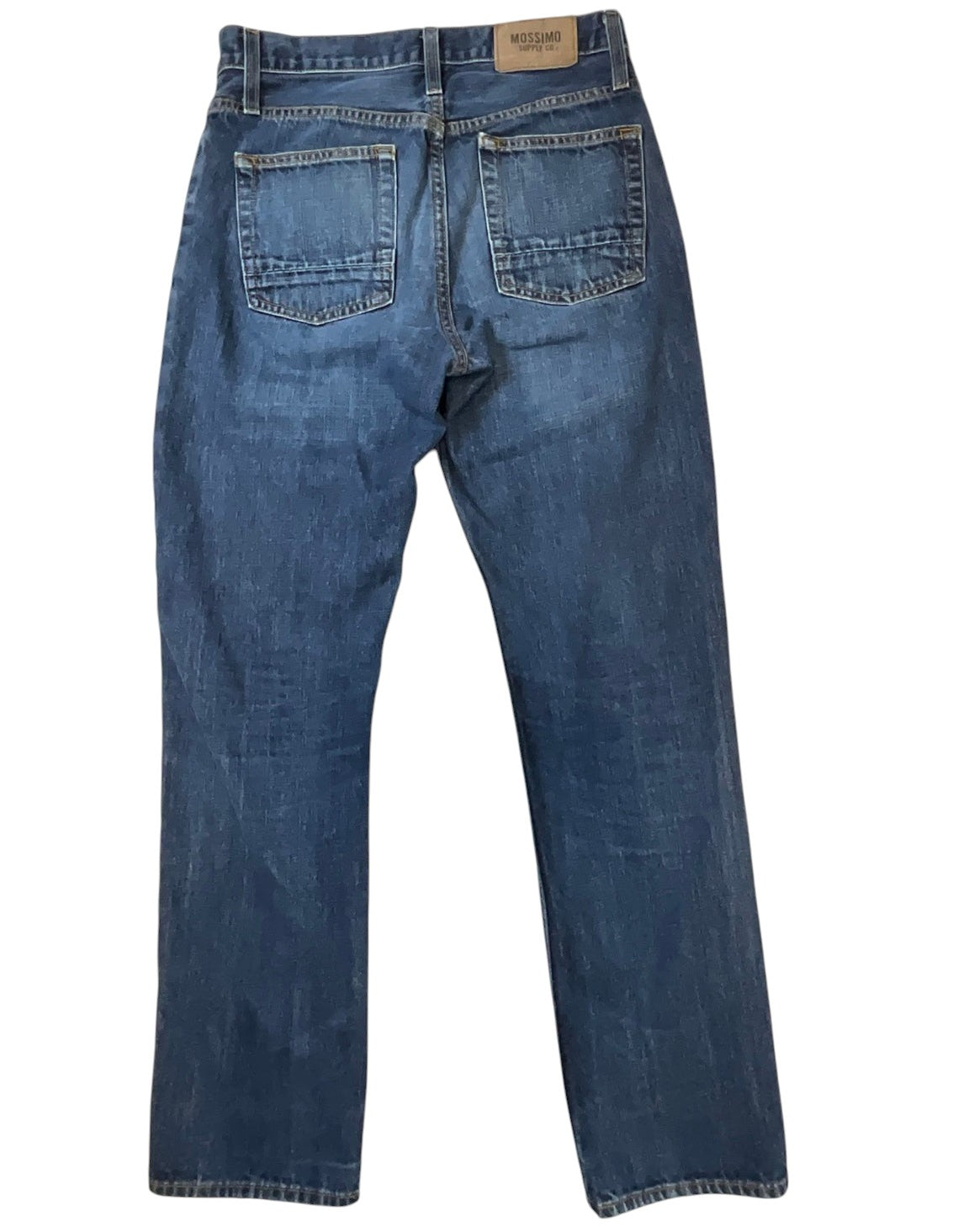 Mossimo Supply Co Slim Straight Jeans Men's W28 L30 Dark Wash Denim